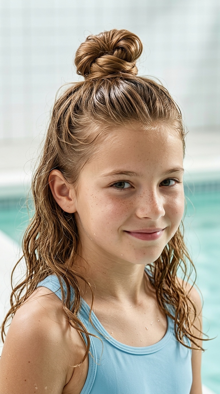 Half-Up Top Knot