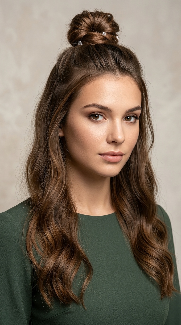 Half-Up Top Knot