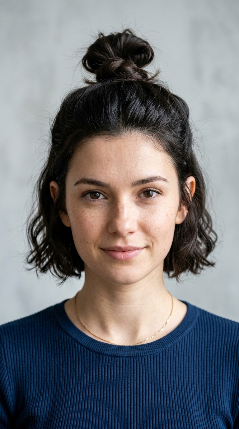 Half-Up Top Knot