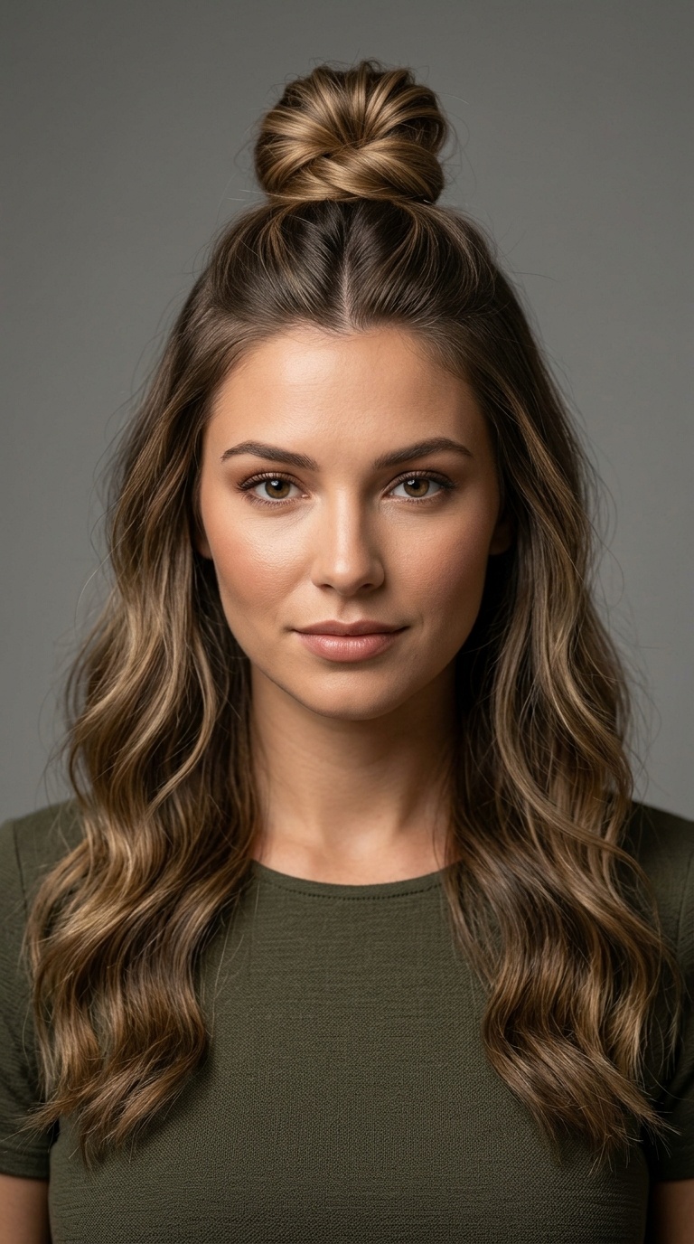 Half-Up Top Knot