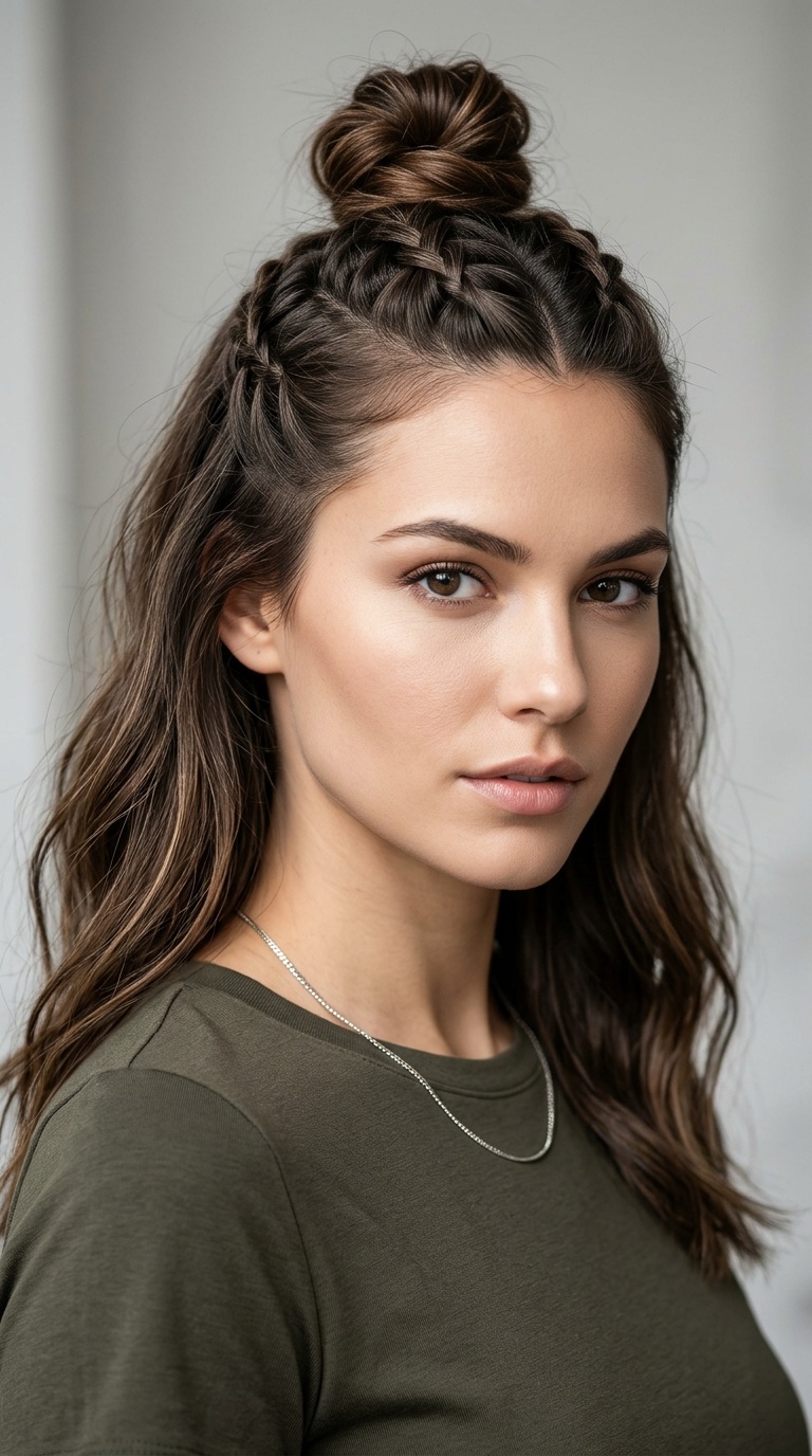 Half-Up Top Knot