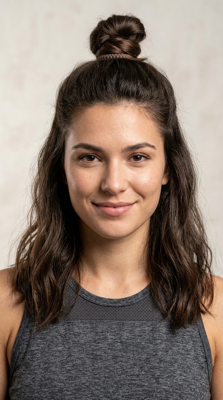 Half-Up Top Knot