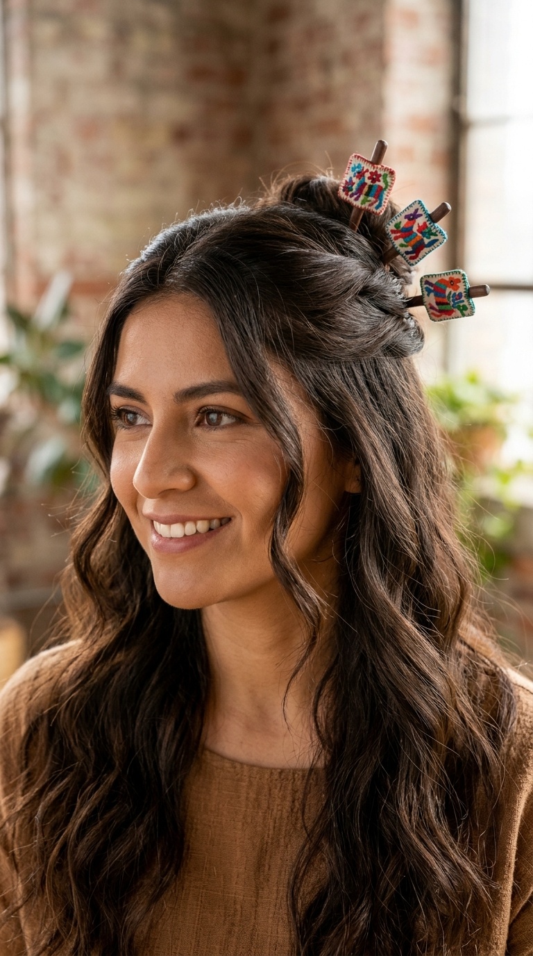 Half-Up Waves with Otomi Hairpins