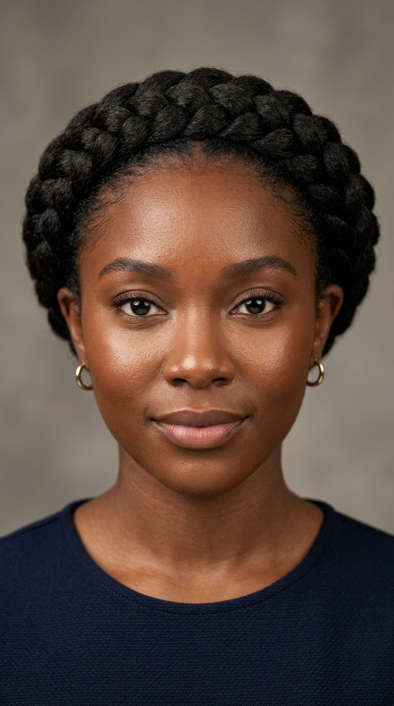 Halo Braid (Crown Braid)