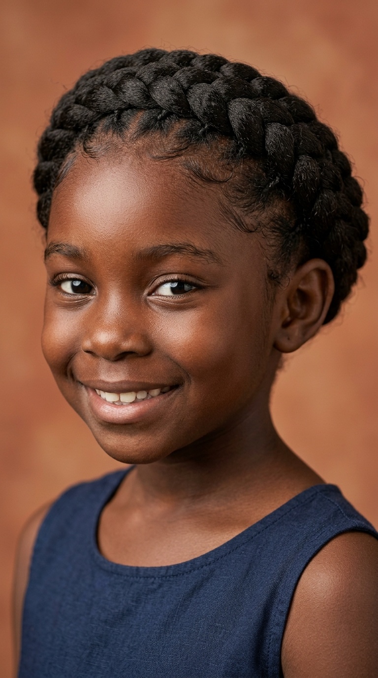 Halo Braid (Crown Braid)