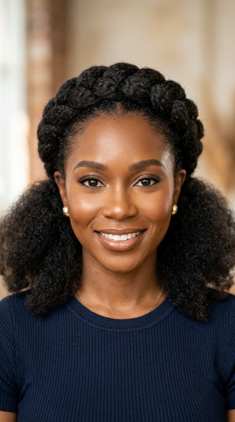 Halo Braid with Blown-out Ends