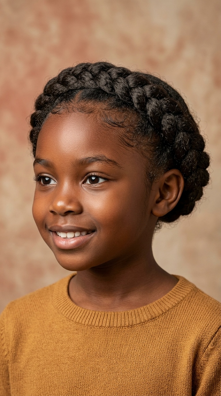 Halo Braid with Natural Texture