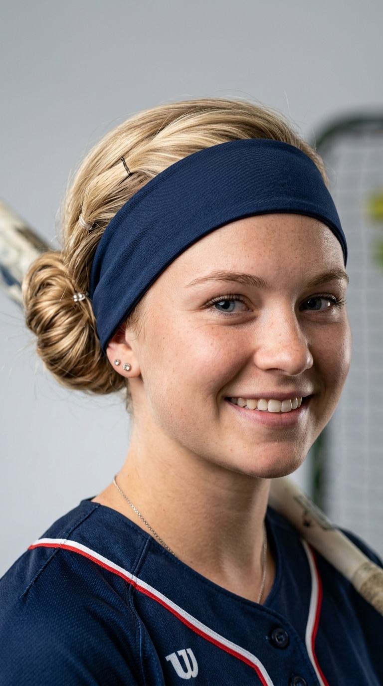 Headband Tucked Bun