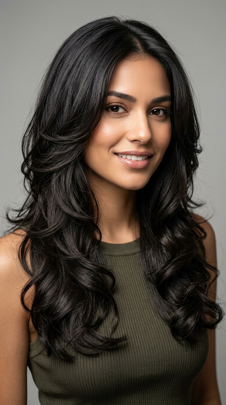 Heavy Layering for Thick Hair