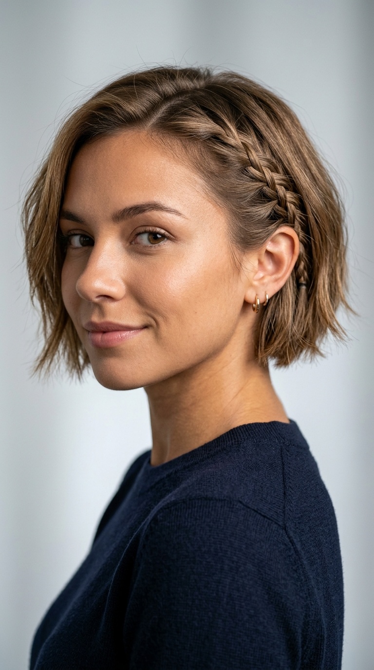 Hidden Braid Detail