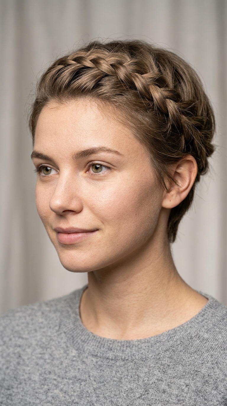 Hidden Braided Crown