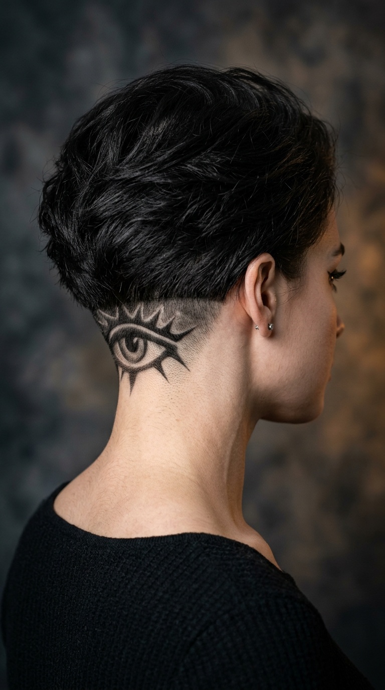 Hidden Eye Nape Shave