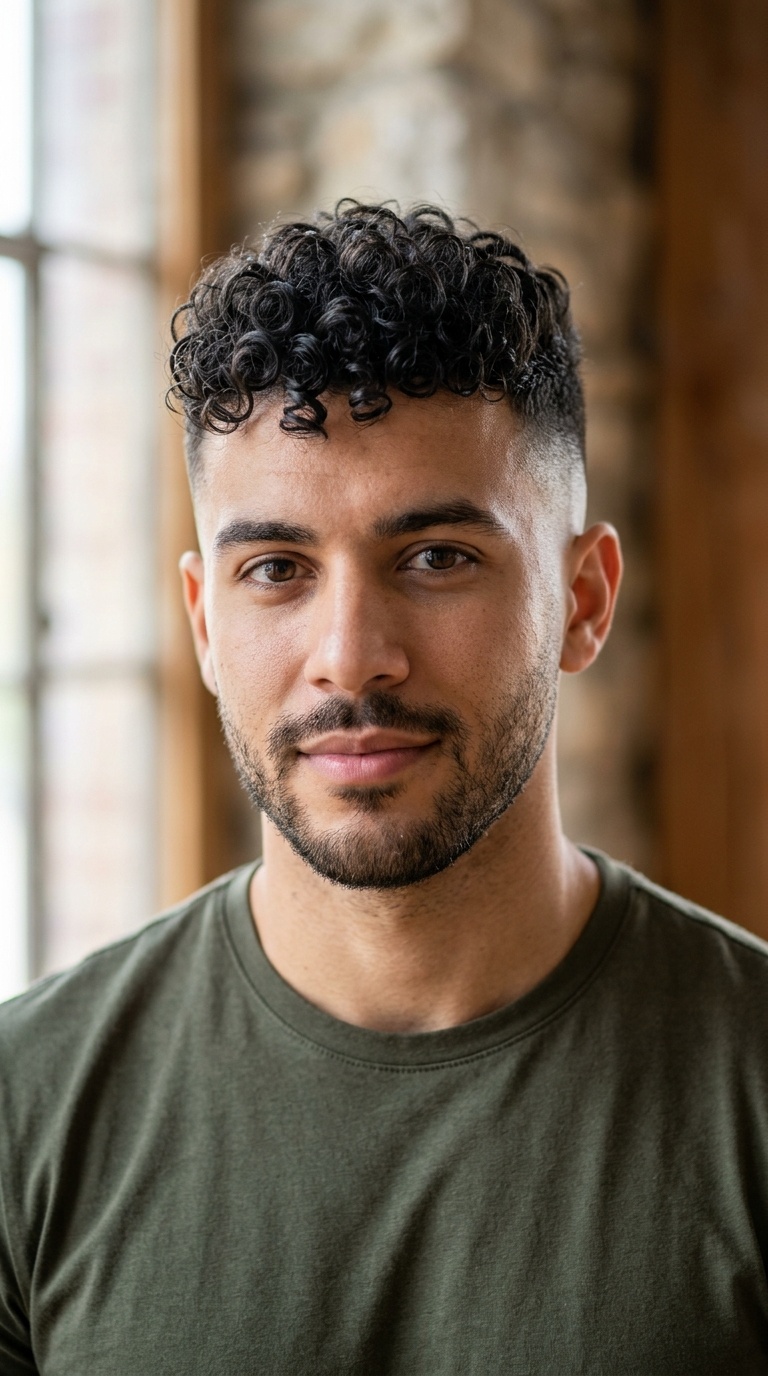 High and Tight with Curls