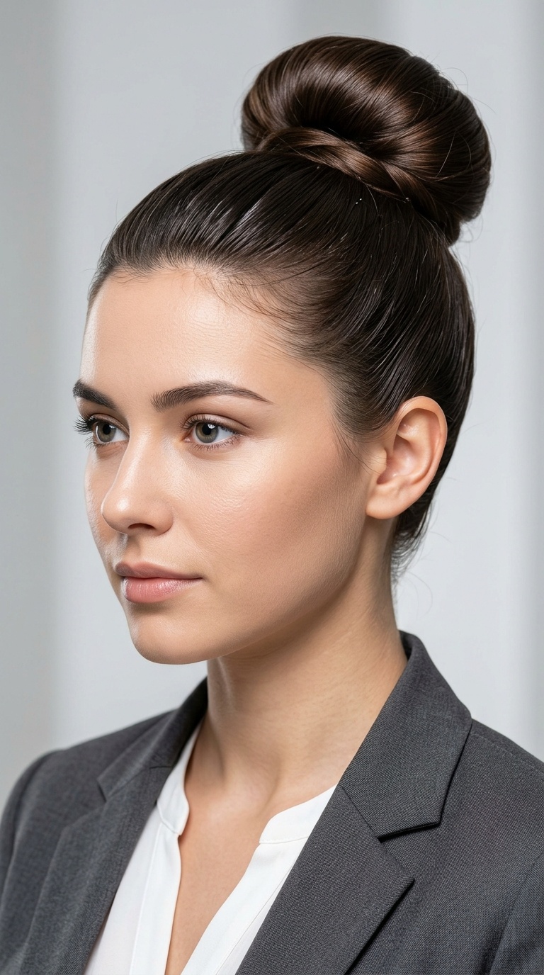 High Ballerina Bun