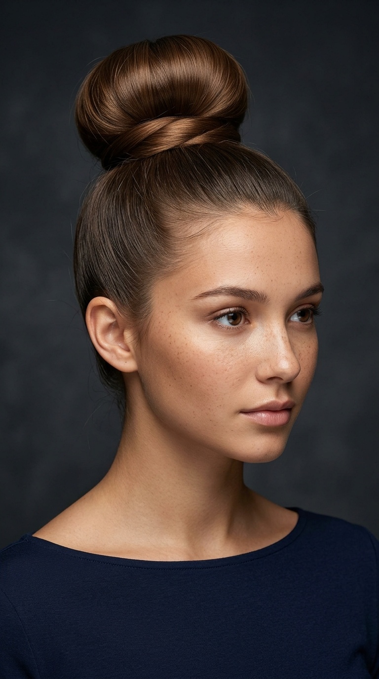 High Ballerina Bun