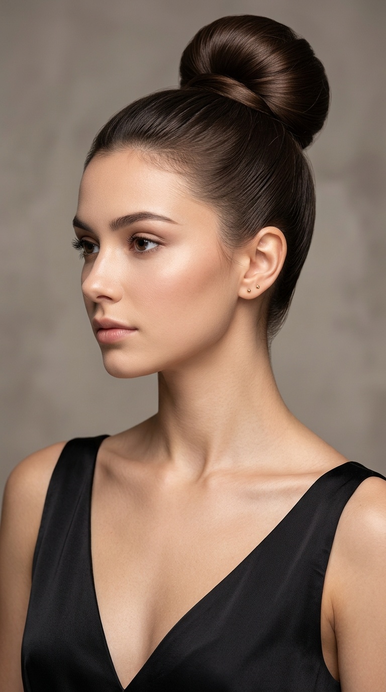 High Ballerina Bun