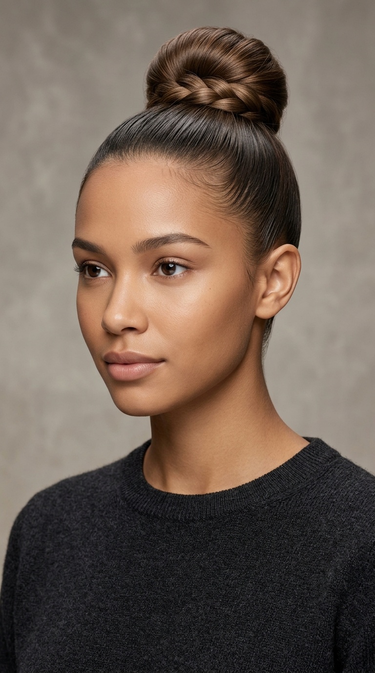 High Ballerina Bun