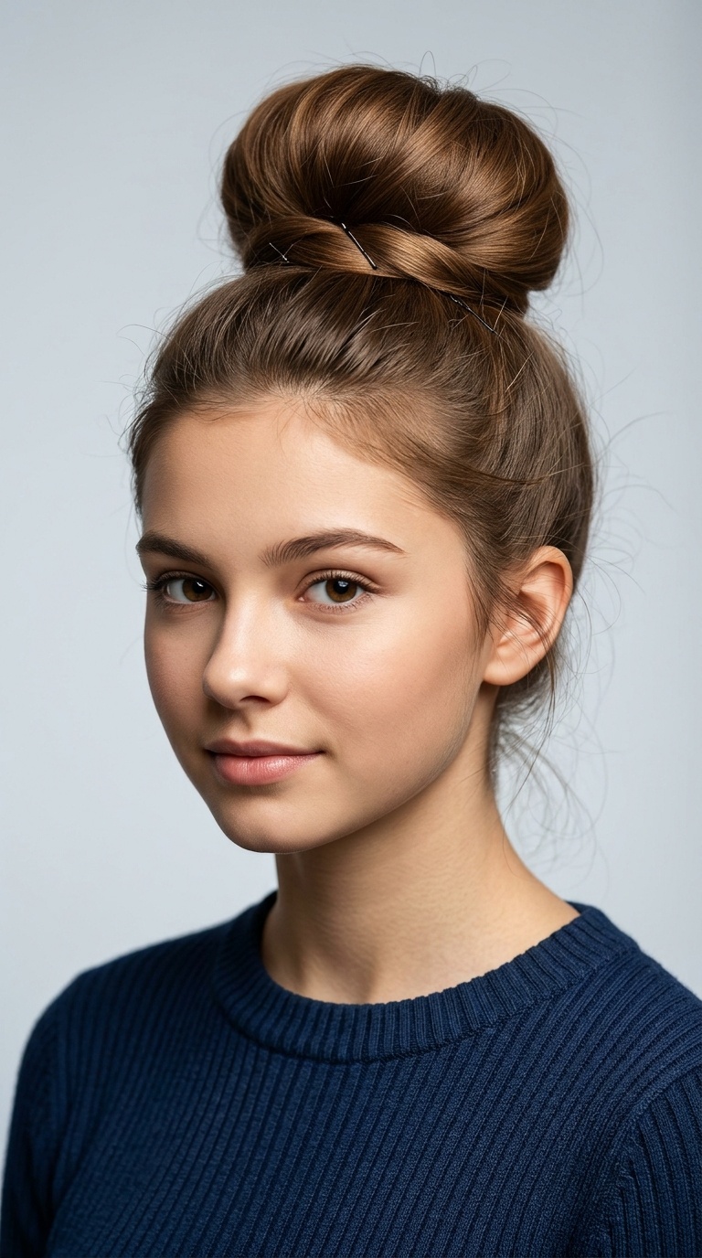 High Ballerina Donut Bun
