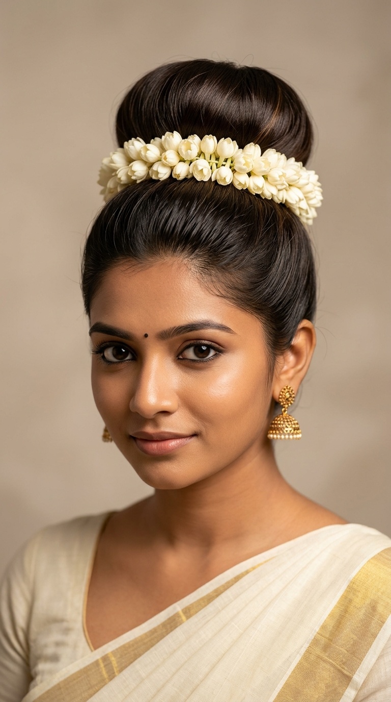 High Donut Bun with Jasmine Base