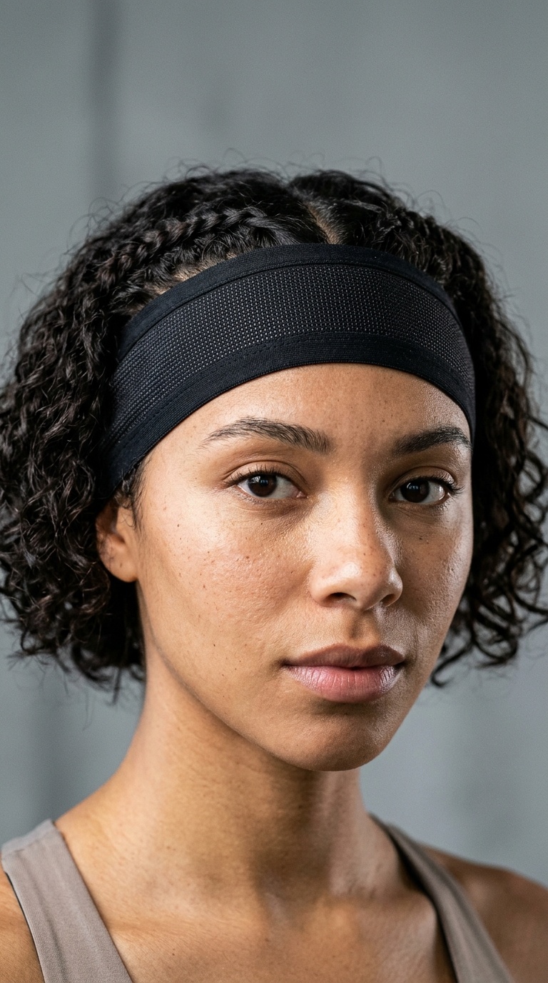 High-Friction Headband Wrap