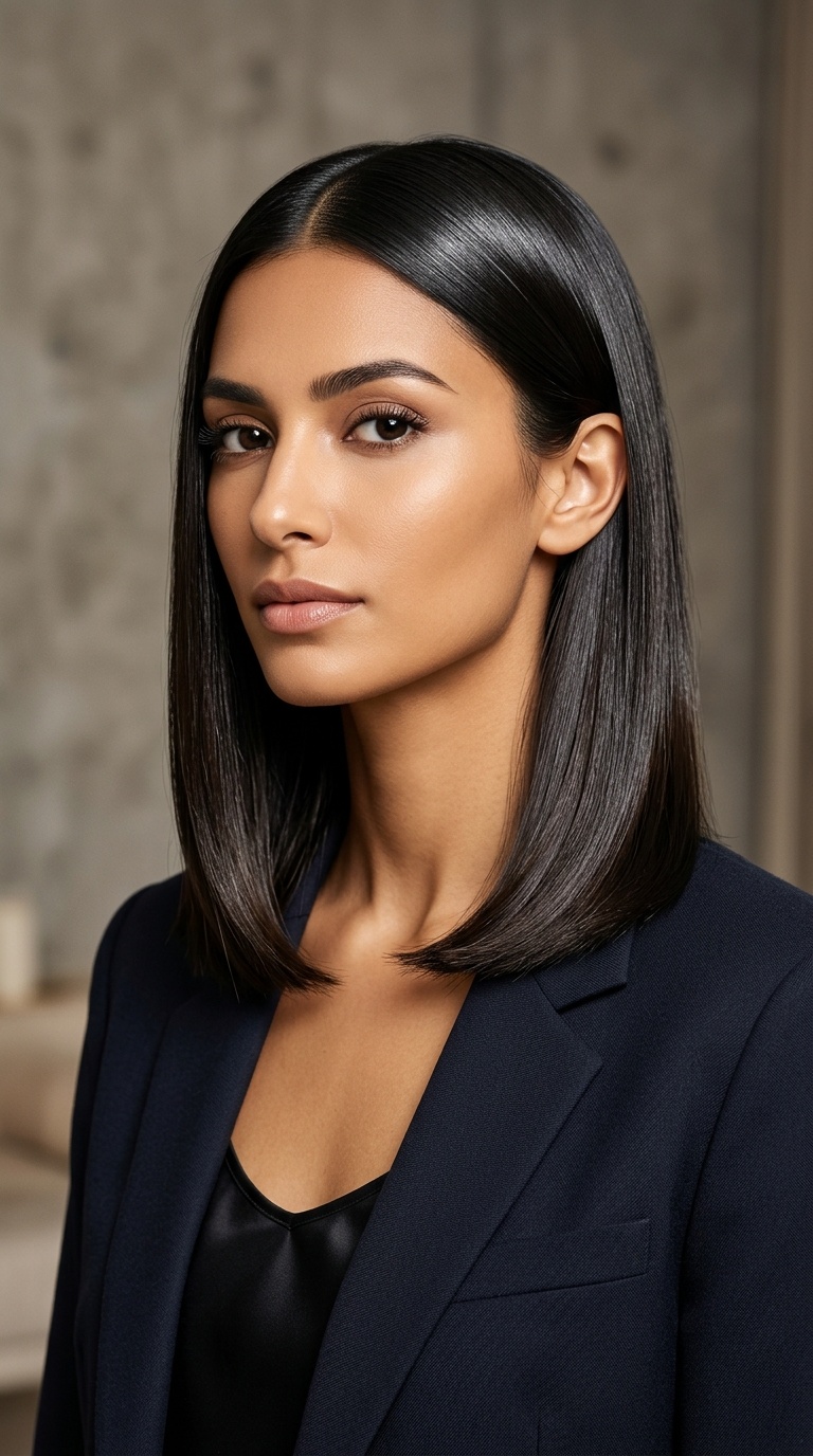 High-Gloss Glass Hair