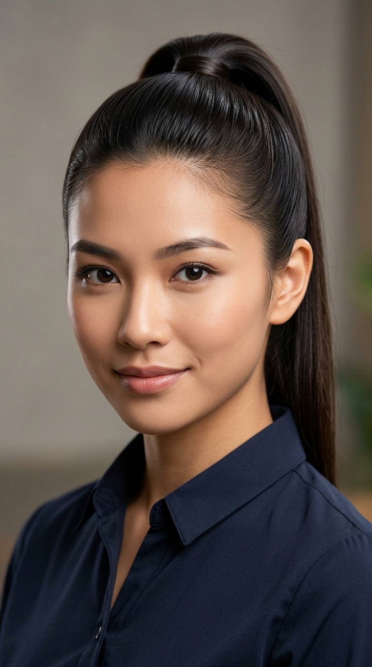 High Polished Ponytail