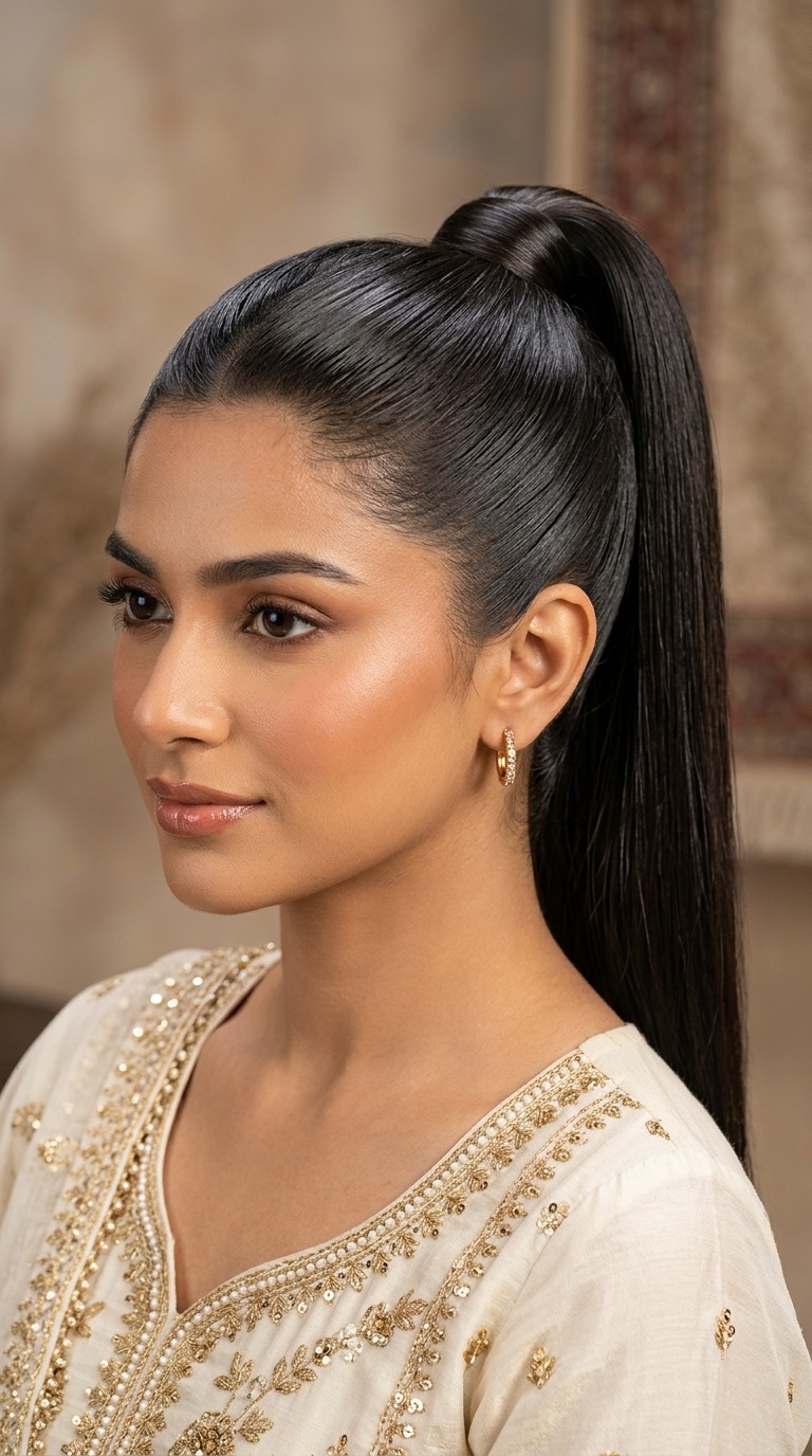 High Polished Ponytail