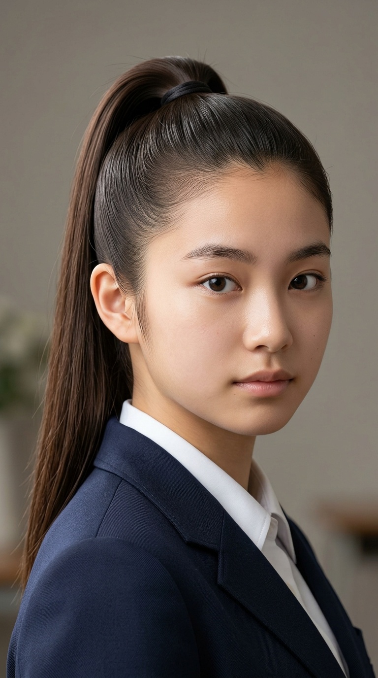 High Polished Ponytail
