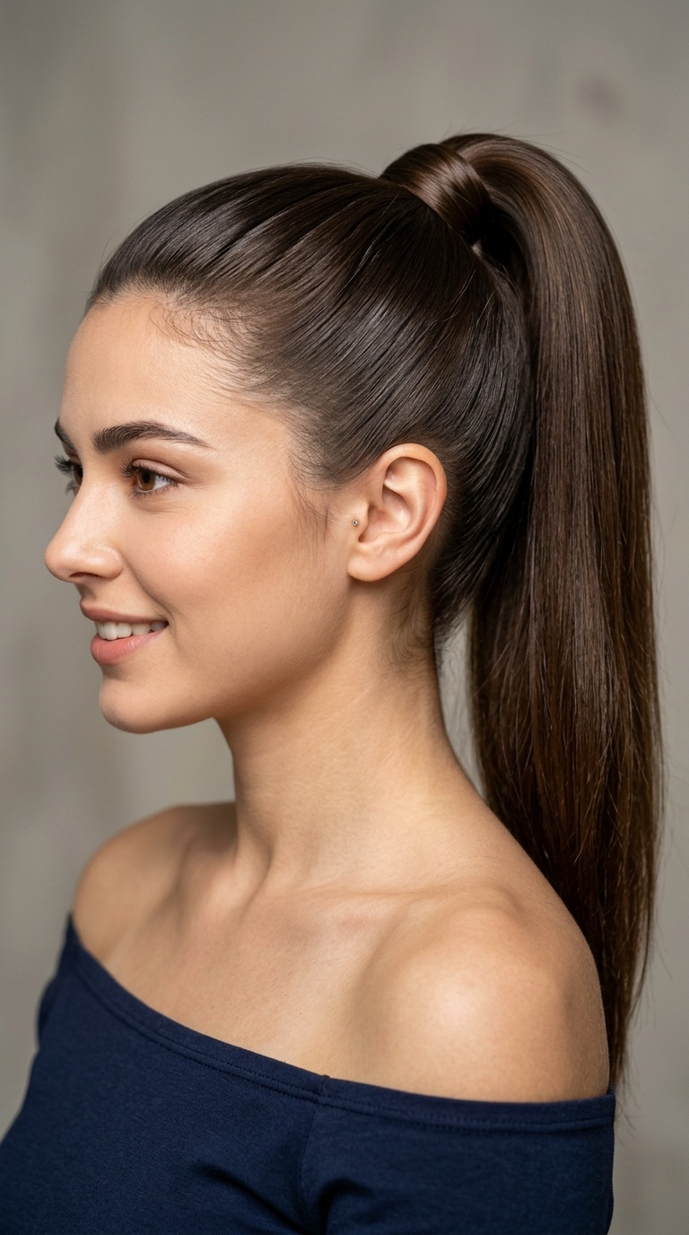 High Polished Ponytail