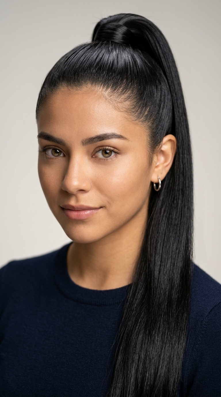 High Polished Ponytail