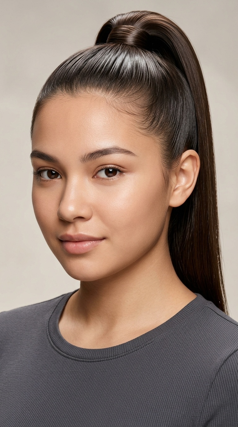 High Polished Ponytail