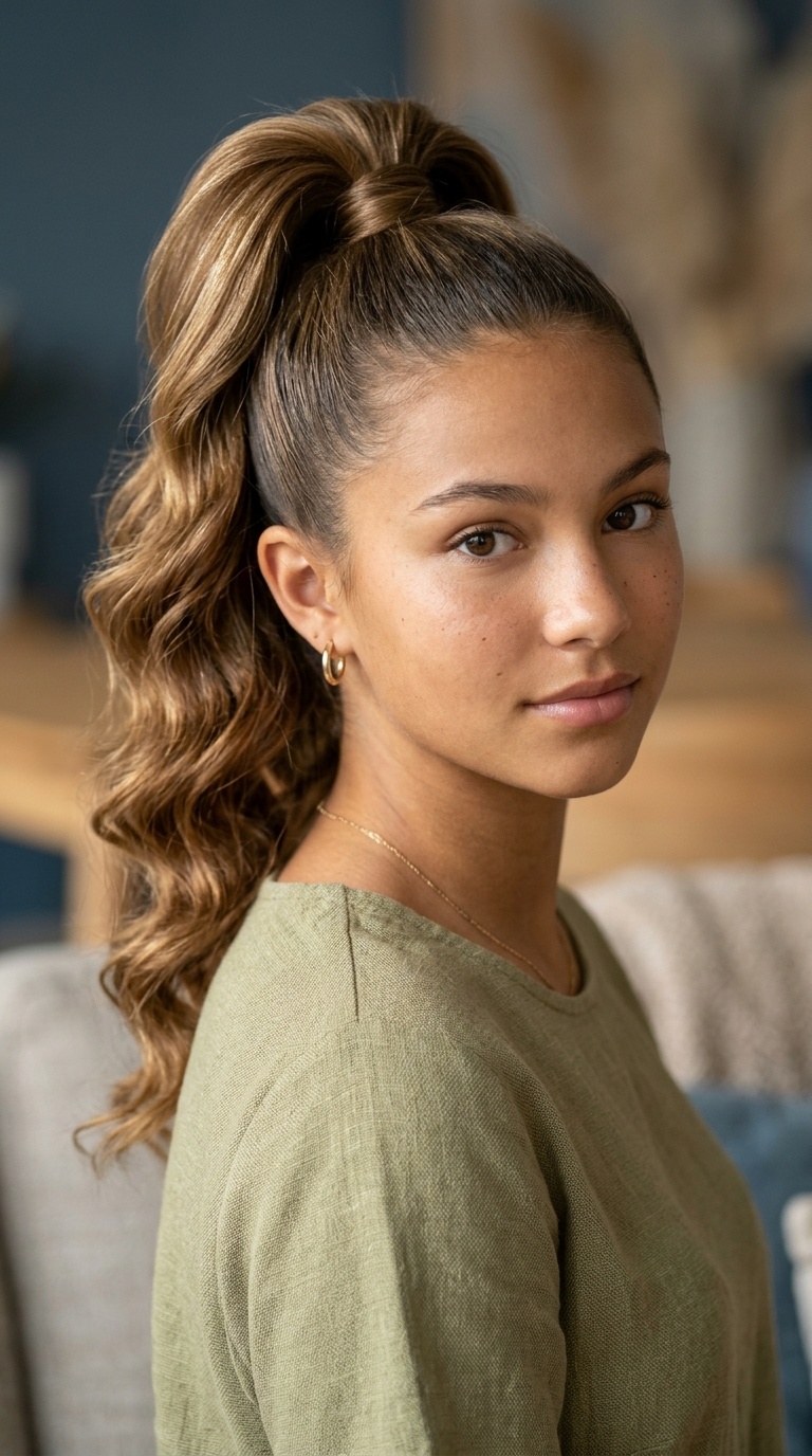 High Pony with a 