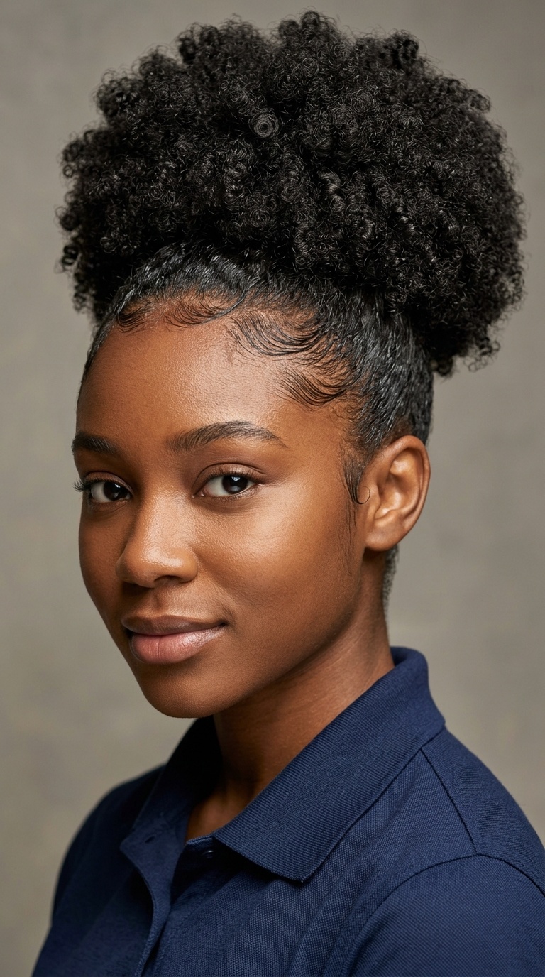 High Puff with Defined Edges