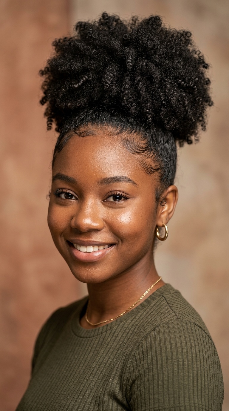 High Puff with Defined Edges