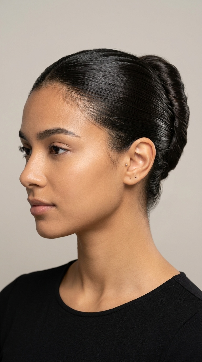 High-Shine French Twist