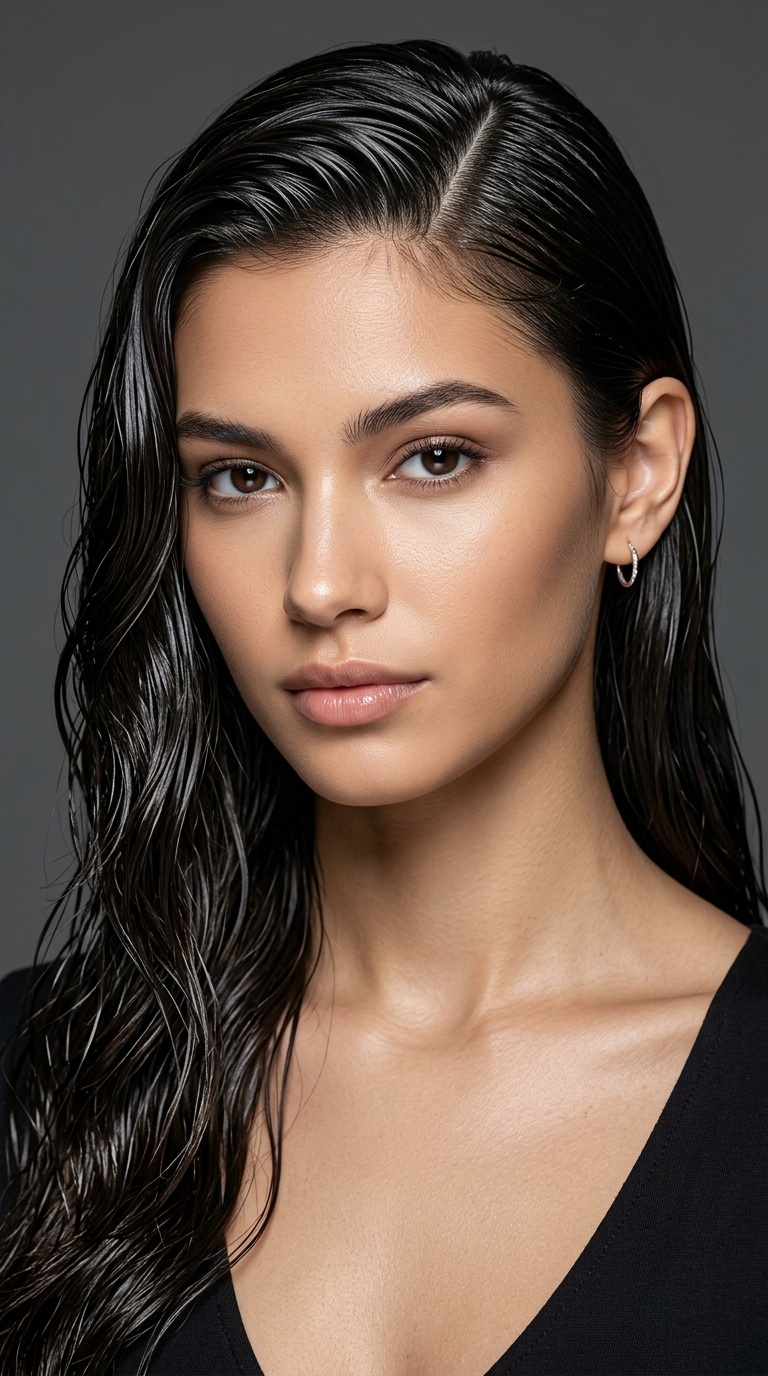 High-Shine Wet Look