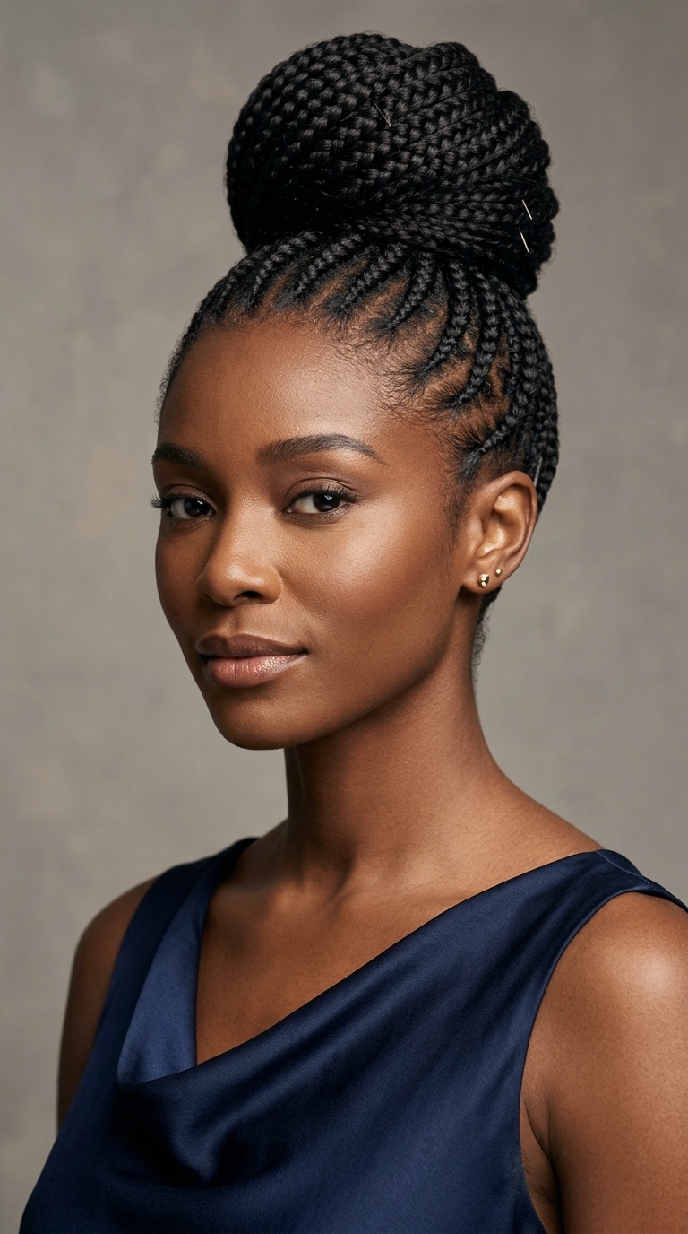 High-Volume Braided Bun