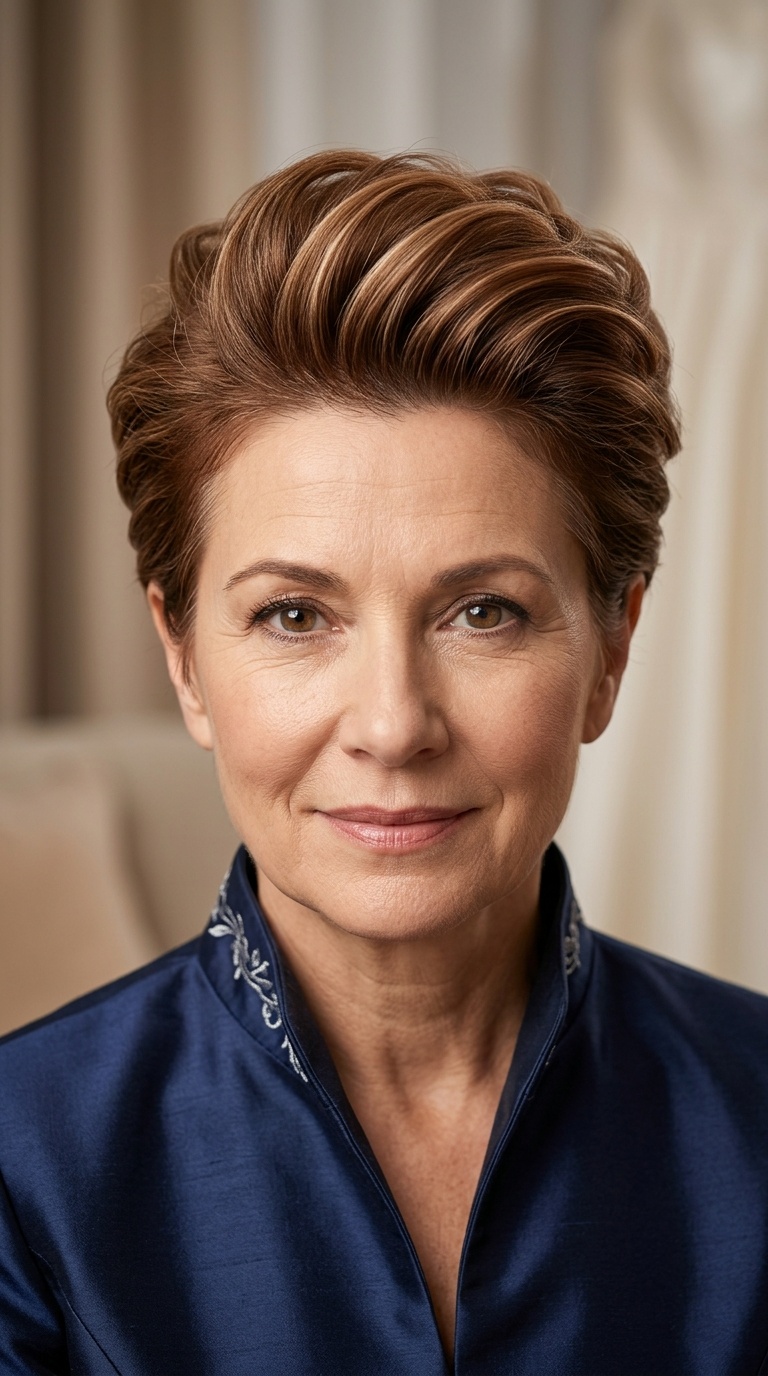 High-Volume Pompadour