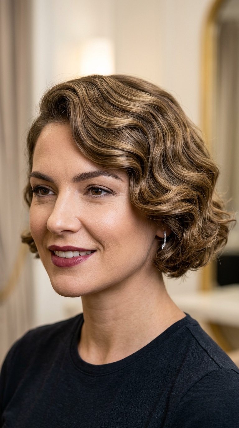 Hollywood Glam Waves