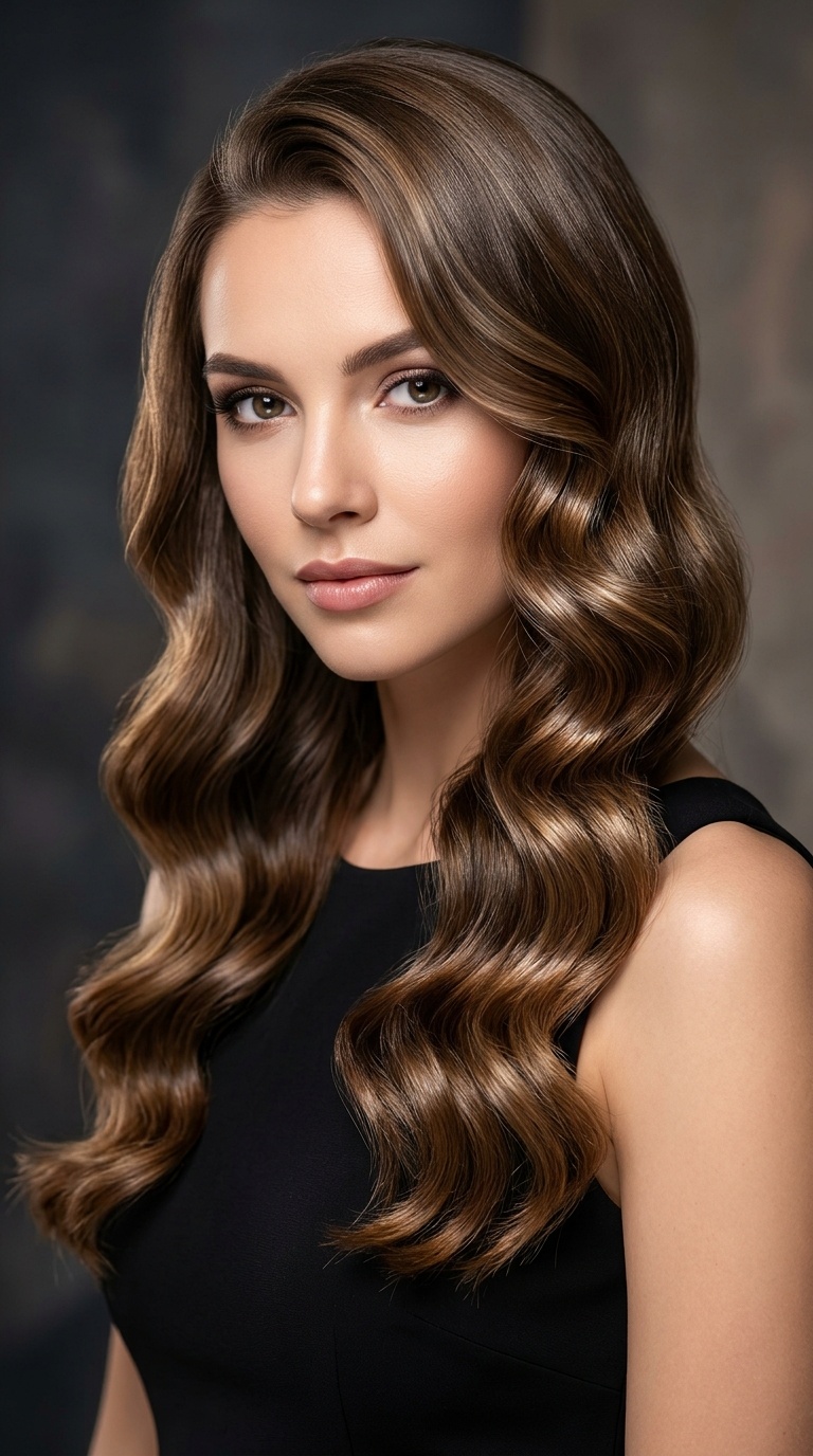 Hollywood Glam Waves