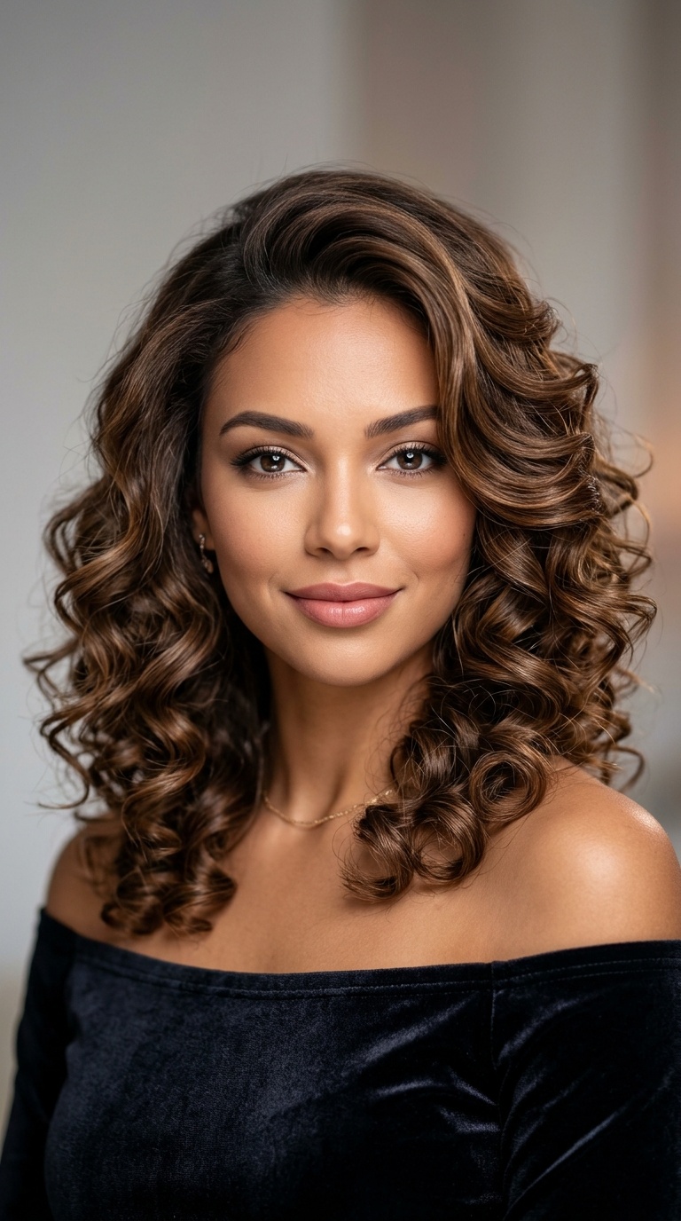Hollywood Glamour Curls