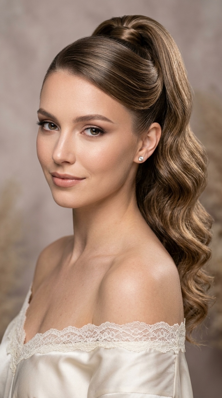 Hollywood Wave Ponytail