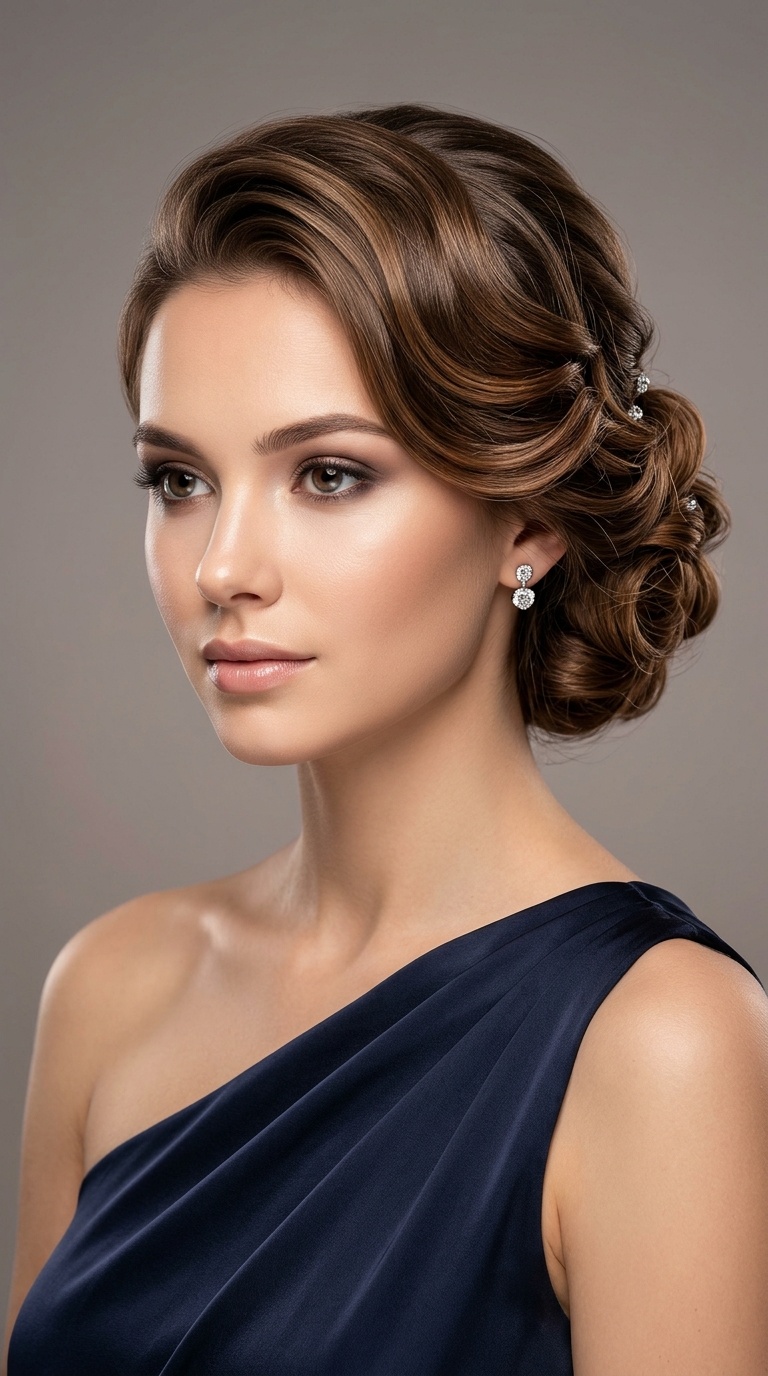 Hollywood Wave Updo