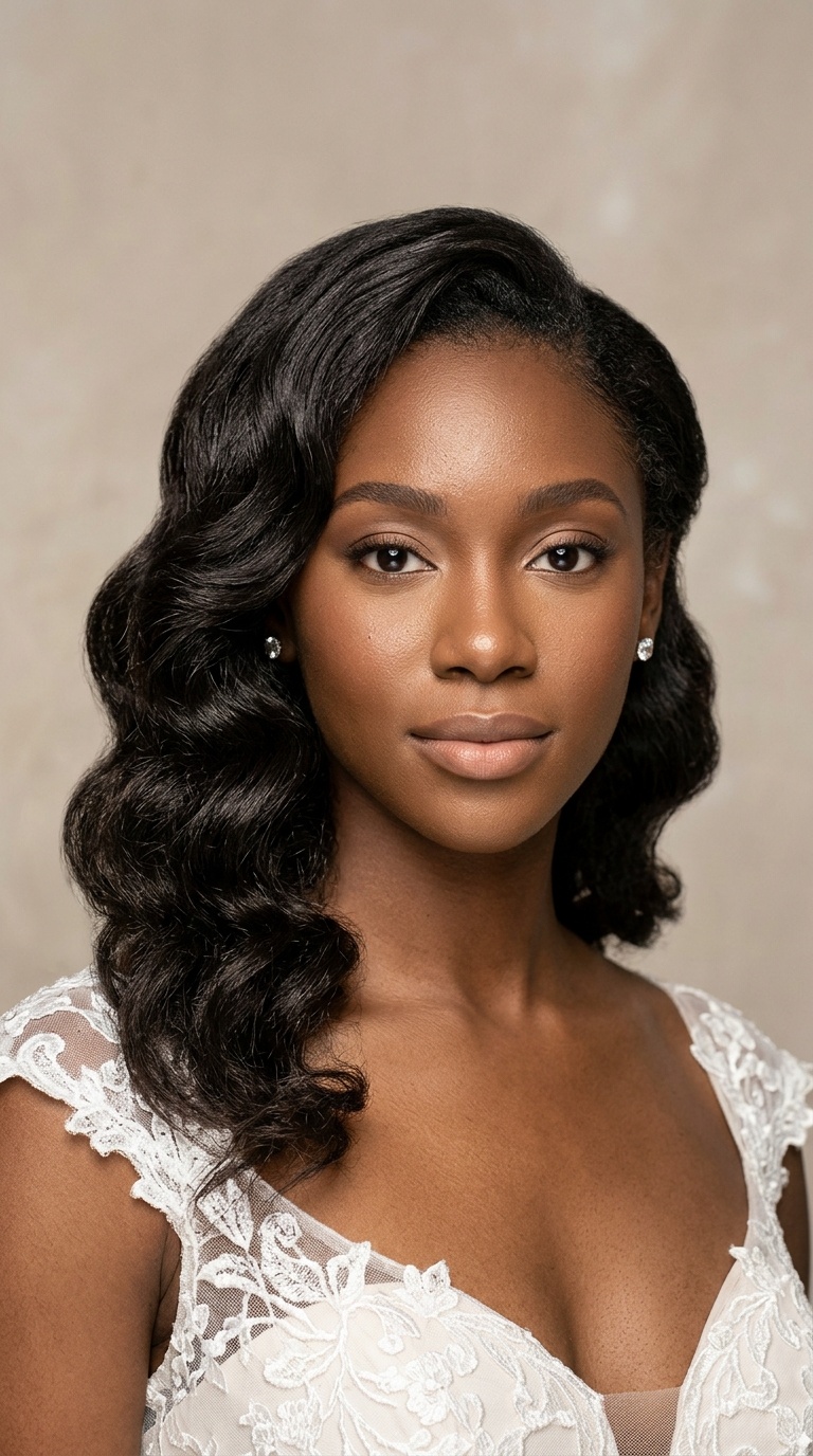 Hollywood Waves on Natural Texture