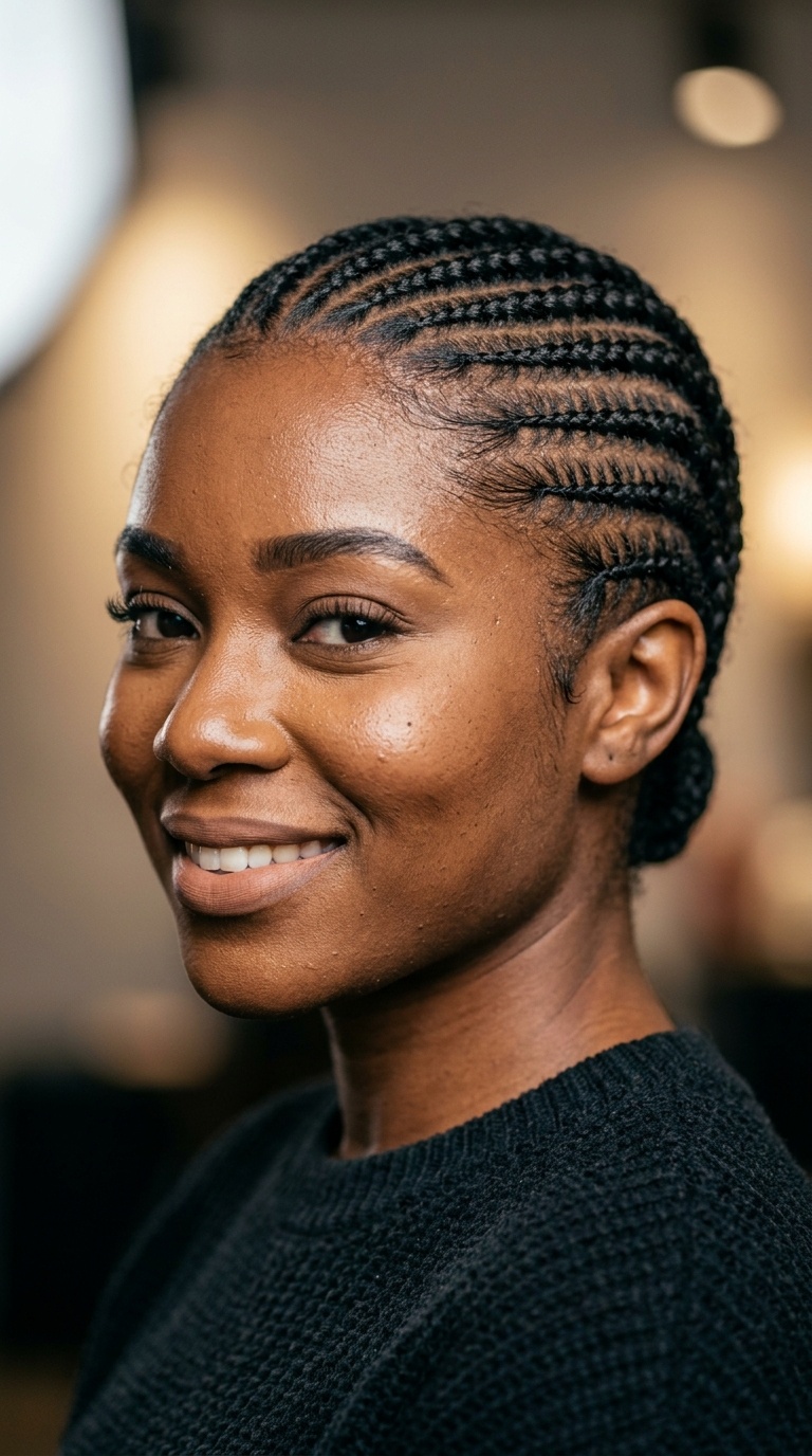 Horizontal Cornrows