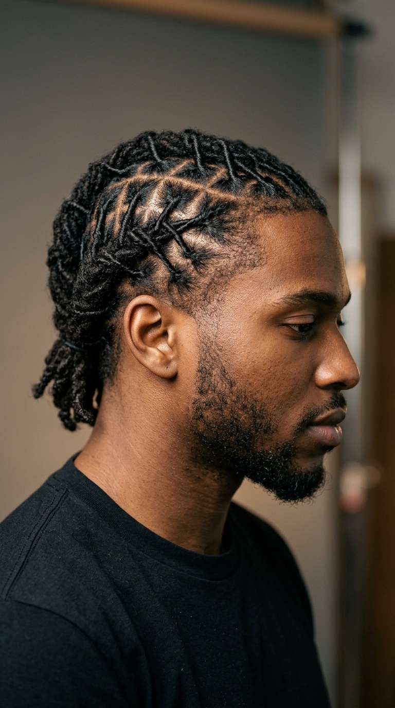 Individual Locs with Diamond Parts