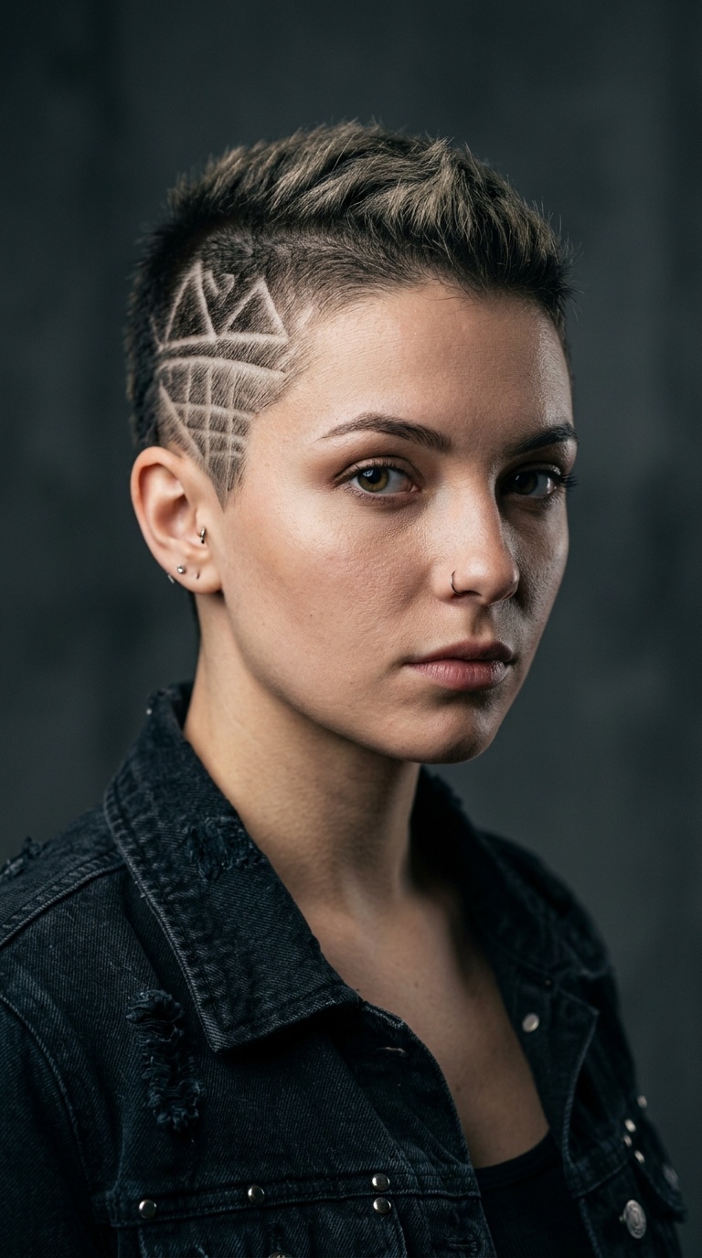 Industrial Shaved Patterns