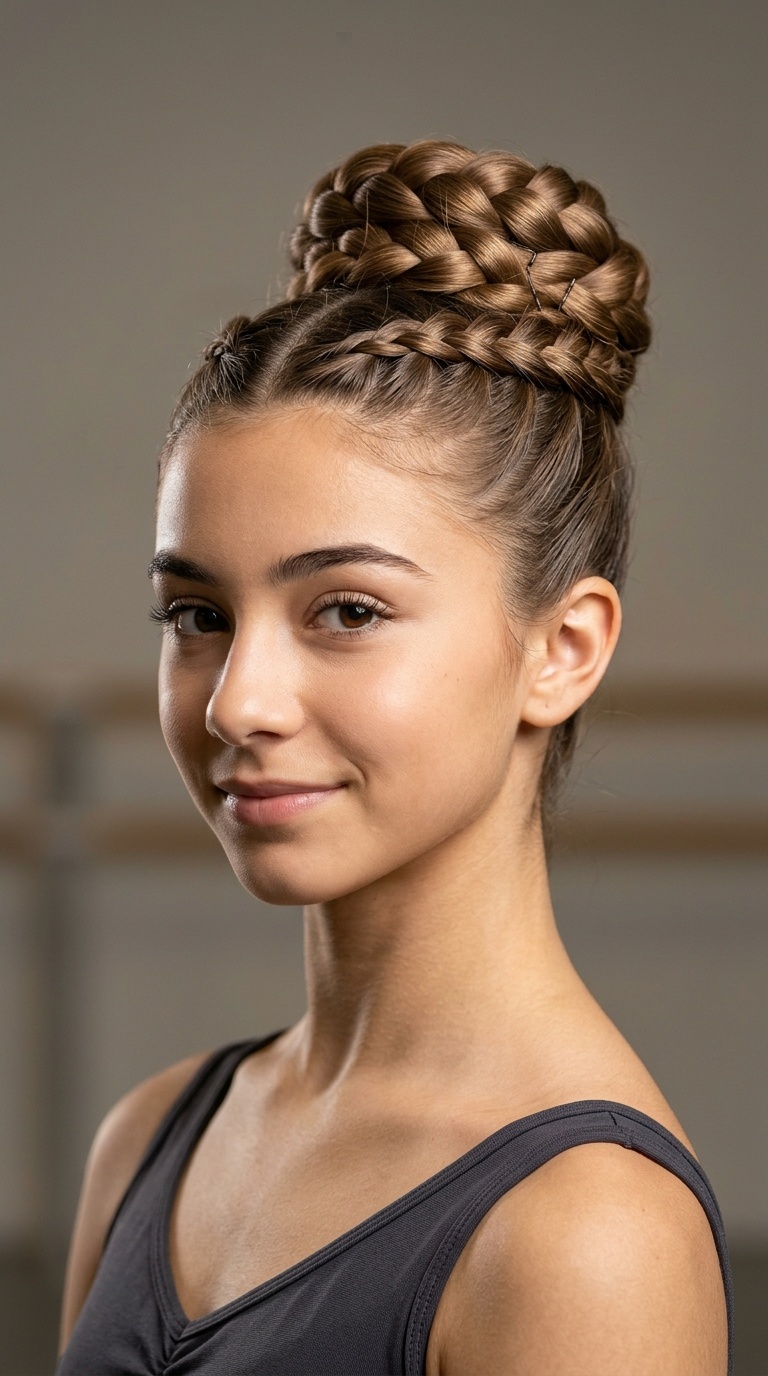 Infinity Braid Bun