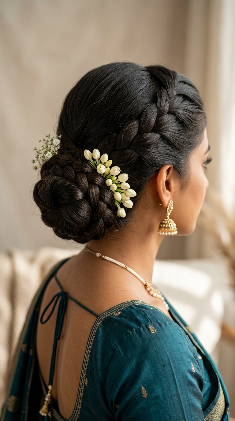 Infinity Braid Bun