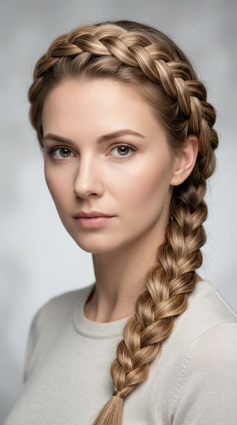 Infinity Braid for Fine Hair